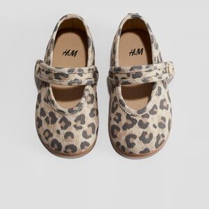H&M Kids Leopard Pattern Dress Shoes